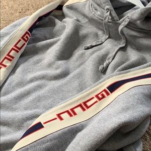 Grey Gucci Hoodie (XL)